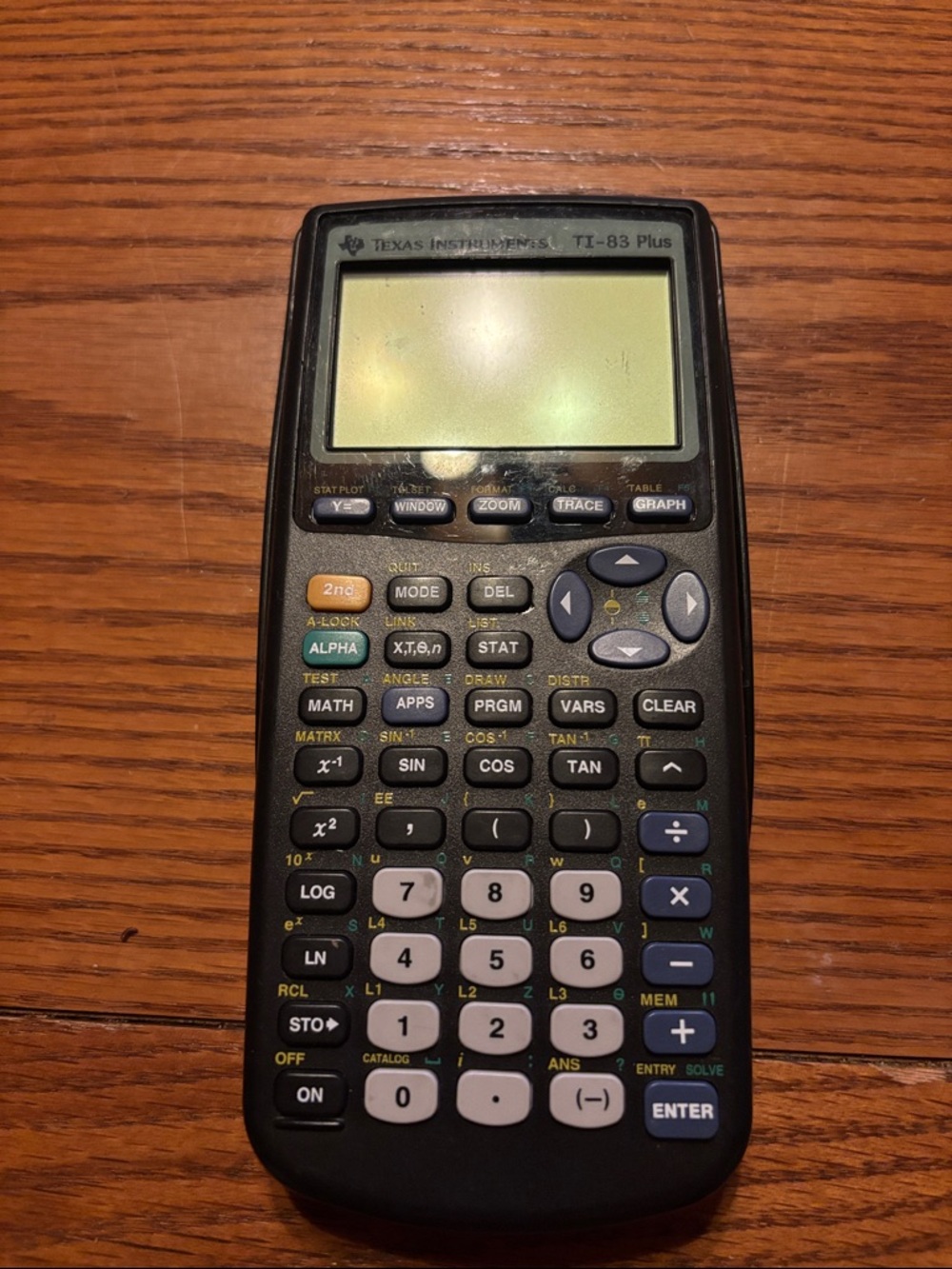 Texas Instruments TI-83 Plus Graphing Calculator in Black